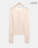 Mur Summer Ribbed Cardigan