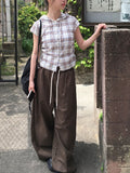 Soccer Backpocket Snap Wide Pants