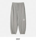 Knits incision wide jogger pants
