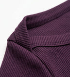 [ EEUN MADE ] Soft Boat Neck Sleeve Three Quarter