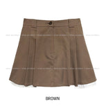 Heidi pocket pleats skirt