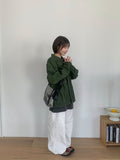 Billon Banding Cotton Wide Pants