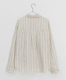 Tabin Vintage Stripe Over Long Sleeve Shirt