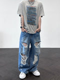 Bet Vintage Wide Denim Jeans