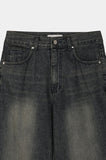 Greece vintage washed denim pants