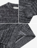 Bulky Stripe Brush Knit