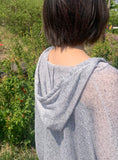 Ontone Summer Linen Hood Cardigan