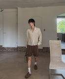 Enfree Drawing Crop Shirt