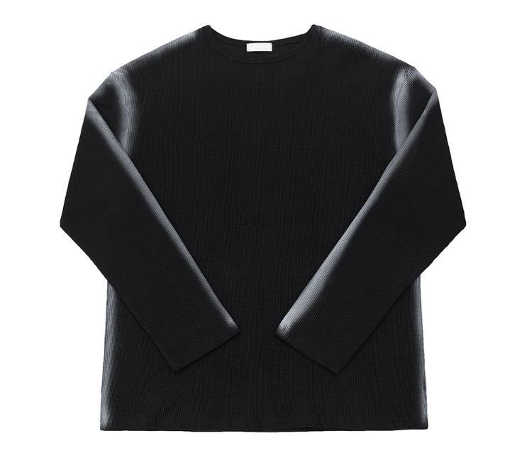 YOURNUS (ユアノス) - ムカンスプレー長袖Tシャツ / Mukan Spray