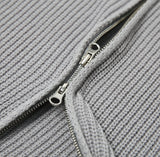 Lano Two Way Collar Zip-up Knit