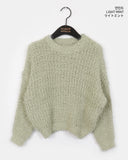 Ramit Snow Flower Pine Needle Soft Angora Round Knit