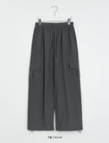[unisex] Bavens Nylon Cargo Wide Pants