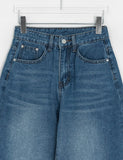 Bayani Washing Wide Denim Pants