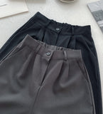 Tinel Pintuck Wide Banding Slacks