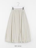 Kitsuna Banding Balloon Long Skirt