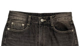 Cantor Black Blue Washing Wide Denim Pants