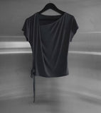 Wallen Unbalance Drape Tee