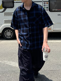 Cooling Check Half Shirt