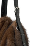 pillow fur two way bag