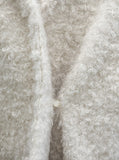 Moru Boucle Two-Way Fur Cardigan