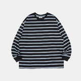 Relaxed stripe long sleeve