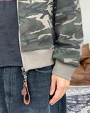 Hanoel Camo Hooded Zip-up