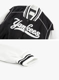 New york embroidery varsity jacket