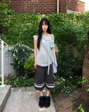 Kazen Lace Bermuda Pants