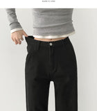 Loose Wide Span Banding Cotton Pants
