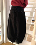 Nane Pocket Wide Balloon Pants
