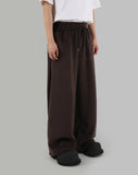 Velour corduroy trousers