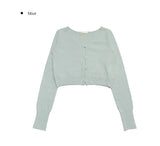 Atu Pastel Button Knit Cardigan