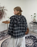 Havelo Check Hooded Jumper