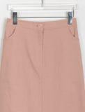 Chitco Slit Banding Long Skirt