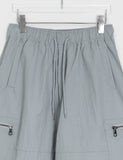 Pupon Parachute Cargo Nylon Wide Pants