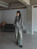 Two-Way Dekki Diagonal Pocket Denim Pants
