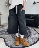 Ethan Carpenter Bermuda denim pants