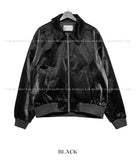 Dying crack two-way jacket