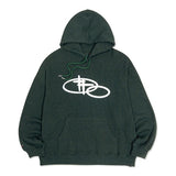 SHINING LOGO KNIT HOODIE