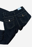 Pocket Stitch Bootcut Jeans