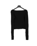 Seen Knit Muffler Cardigan SET