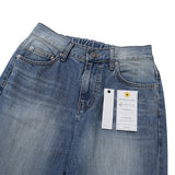 Boden back-banded semi-wide denim