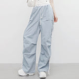 Miffne String Pintuck Line Pants