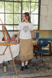 Merry Happy Crop Tee
