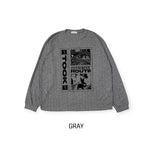 Route Print Overfit Knit