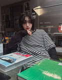 Odd Stripe Layered T-Shirt