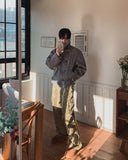 Warp Vintage Dyeing Balloon Cargo Pants