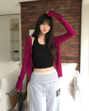 Luca V-neck Button Tencel Cardigan