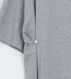 Nikb Overfit Two-Way Button Box Short Sleeve Tee