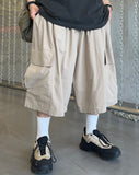 Super Balloon Cotton Cargo Bermuda Pants